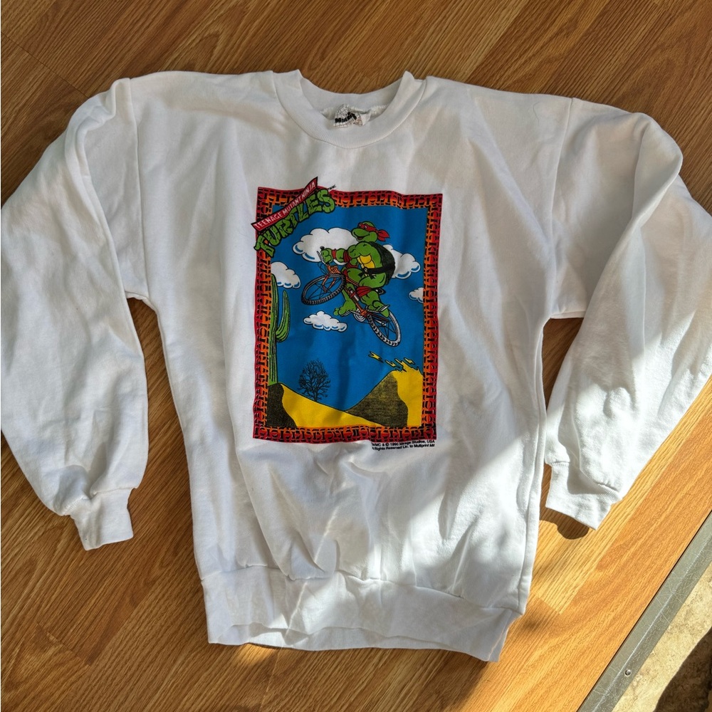 Vintage 1990 TMNT crew
